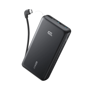 Anker Zolo Power Bank (20K, 22.5W, Built-In USB-C Cable)