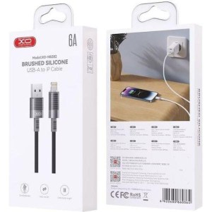 XO-NB-Q282A Brushed Silicone type-c to IP Cable